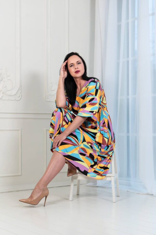 tunic dress pop art