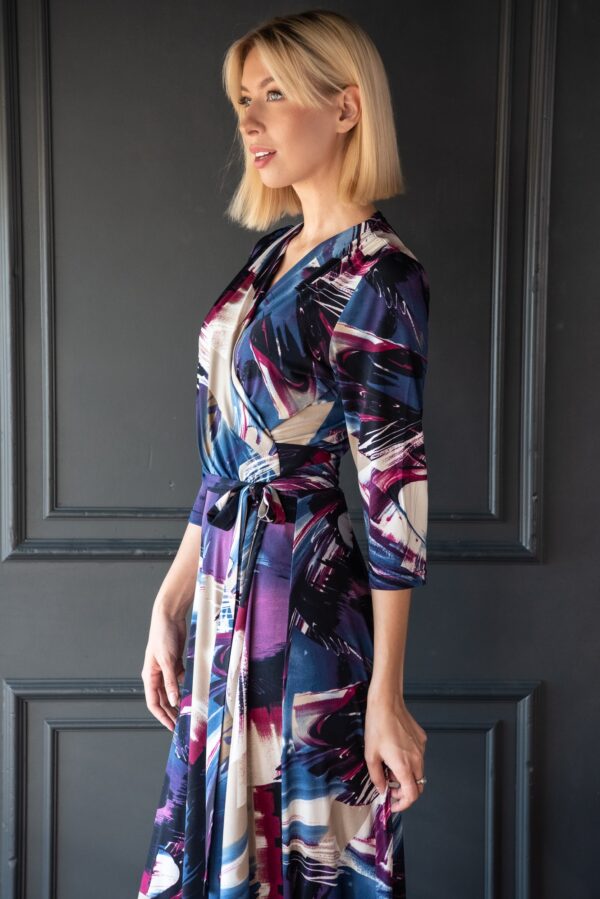 VIRMALISED_40 aurora wrap dress