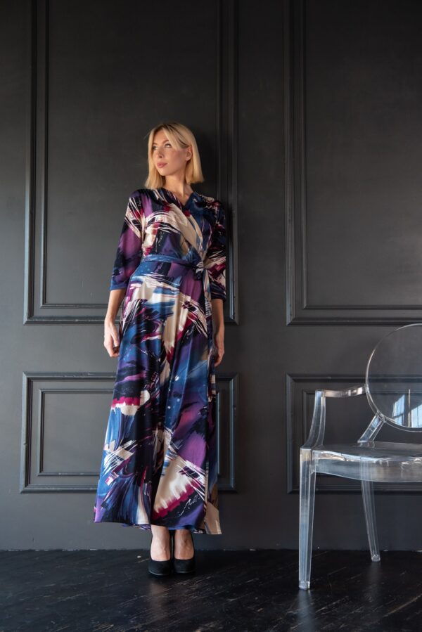 VIRMALISED_40 aurora wrap dress