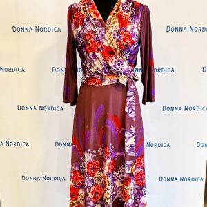 wrap dress notturno